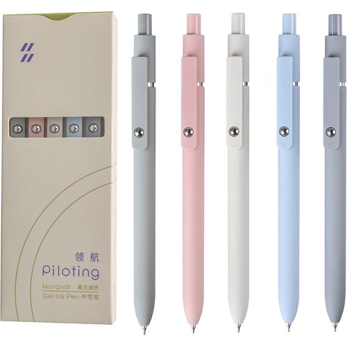 Gothicana By Emplot De 10 Recharges D'encre Gel De 10,9 Cm Pour Stylos  Clic, Pointe Fine De 0,5 Mm, Encre  Schage Rapide, Compatibles Avec Pilot G2 (Recharges D'encre Gel D'origine, Encre Noire)