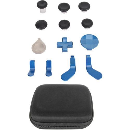 Gothicana By Empmanche  Balai En Mtal Pour Manette One Elite Series 2, Kit De Boutons Magntiques De Remplacement 13 En 1 Comprenant Une Manette Metal Mod 6 Swap, 4 Palettes, 2 D-Pads