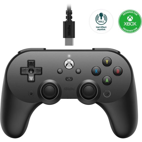 Gothicana By Emppro 2 Wired Controller For Xbox, Hall Effect Joystick Update, 3.5mm Audio Jack, Compatible With Xbox Series X|S, Xbox One, Windows 10/11 - Officially Licensed (Black)