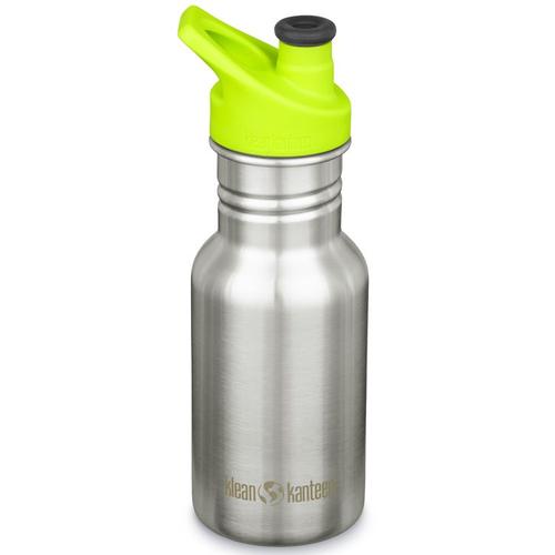 Gourde Inox 355 Ml Bouchon Sport Brushed Stainless - Klean Kanteen