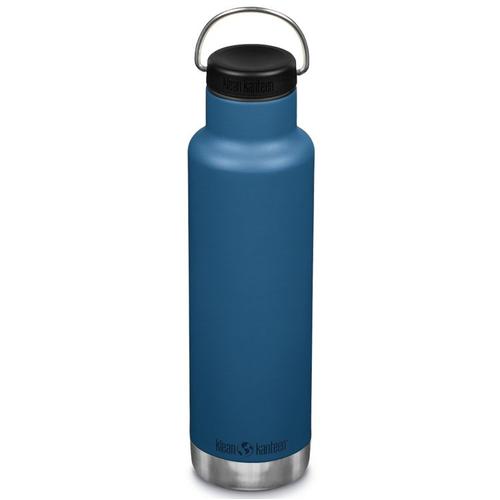 Gourde Inox Isotherme 592 Ml Bouchon Loop Real Teal - Klean Kanteen