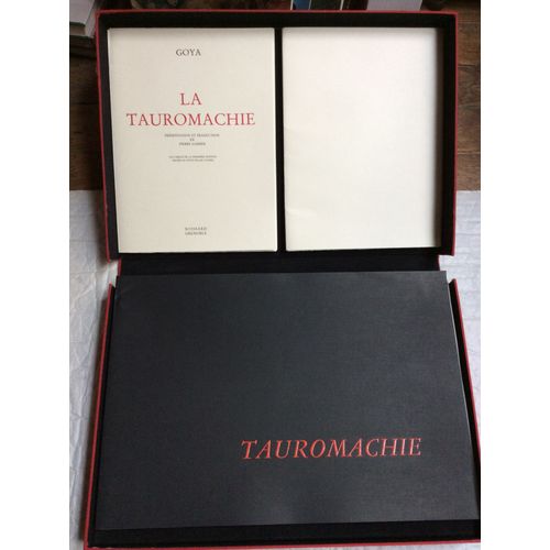 Goya, La Tauromachie - Fac Simil De La Premire dition ; Prsentation Et Traduction De Pierre Gassier. [Roissard, Grenoble, 1982]   de Goya 