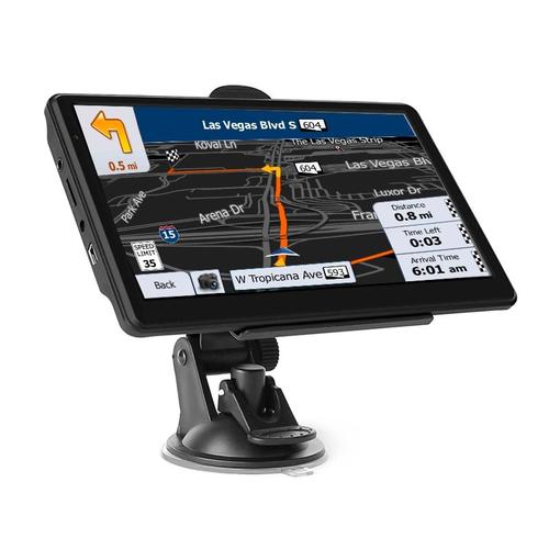 GPS Auto 7 Pouces Europe Haute Configuration 8G+256M Ecran Capacitif Multilingue Voix et Musique Direct Car + SD 32Go YONIS