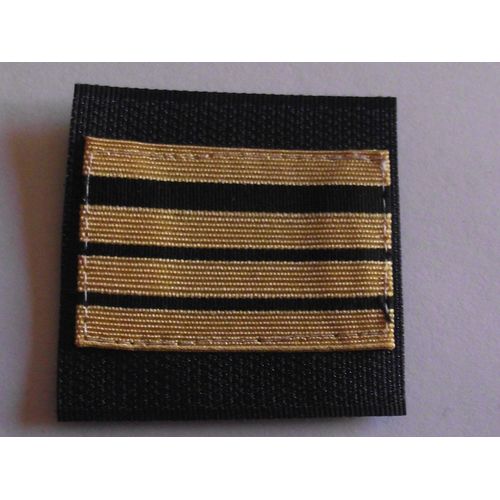 Grade Velcro De Poitrine Sur Fond Bleu Grade Commandant Arme De L'air