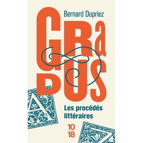 Gradus, Les Procds Littraires    Format Poche 