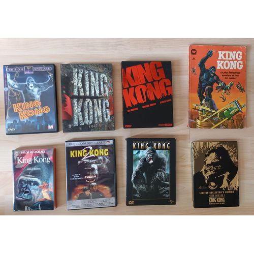 Grand Lot King Kong Vintage Collector - 1 Bd, 1 Livre, 2 Revues, 5 Dvd, 1 Jeux Ps2