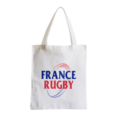 Grand Sac Shopping Plage Etudiant France Rugby Sport Xv Ballon Team