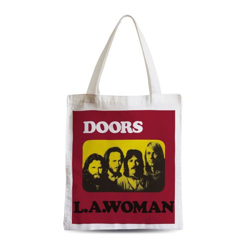 Grand Sac Shopping Plage Etudiant The Doors Jim Morrison Album Cover L.A. Woman Rock 70's