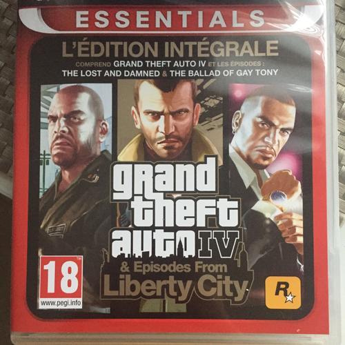 Grand Theft Auto Iv Et pisode Liberty City - Edition Intgrale Ps1