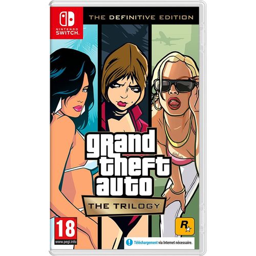 Grand Theft Auto: The Trilogy - The Definitive Edition Switch