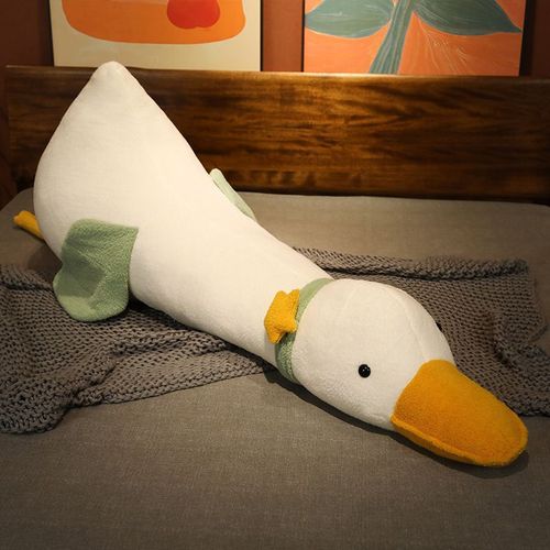 Grande Poupe Canard Oie Blanche Dinosaure Licorne Poupe Poupe Fille Lit Oreiller De Couchage Canard - 1,2 M 1,4 Kg