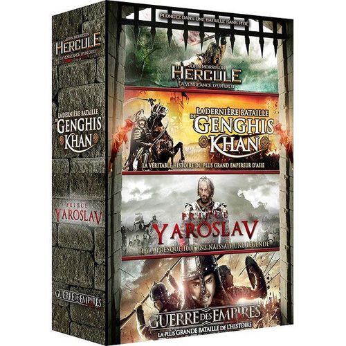 Grands Hros : La Dernire Bataille De Gengis Khan + Hercule : La Vengeance D'un Dieu + La Guerre Des Empires + Prince Yaroslav - Pack