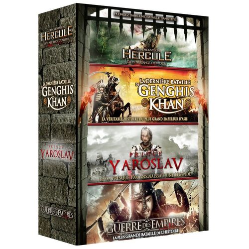 Grands Hros : La Dernire Bataille De Gengis Khan + Hercule : La Vengeance D'un Dieu + La Guerre Des Empires + Prince Yaroslav - Pack de Nick Lyon