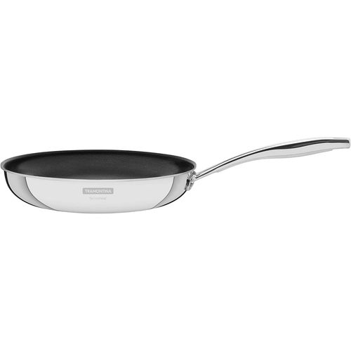 Grano Frying Pan  30 Cm-3.4l Stainless Steel Triply-Advanced Cooking,Non-Stick Coating,Ergonomic Handle. Suitable For Induction,Easy To Clean.