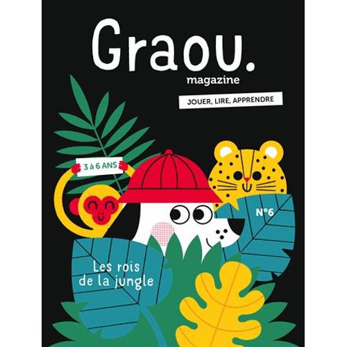 Graou N 5 - Les Rois De La Jungle   de Collectif  Format Beau livre 