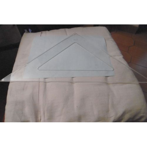 Graphoplex querre Plexiglas 45 34/47cm Non Gradue Code 1480
