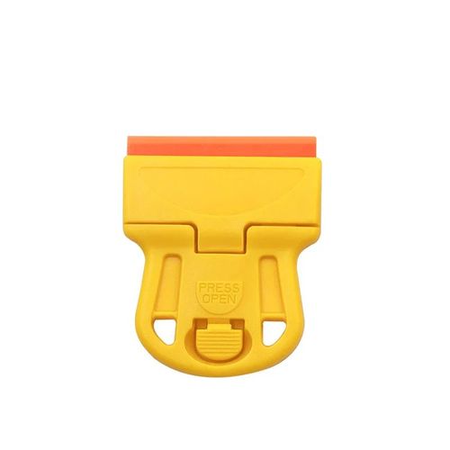 Grattoir Avec Une Lame,Rasoir  Une Face,Support De Peinture,Poigne,Rasoir Standard Pour Teinter Les Fentres,Nettoyeur D'outils De Grattoir - Type A Plastic Blade