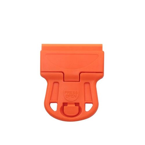 Grattoir Avec Une Lame,Rasoir  Une Face,Support De Peinture,Poigne,Rasoir Standard Pour Teinter Les Fentres,Nettoyeur D'outils De Grattoir - Type B Plastic Blade