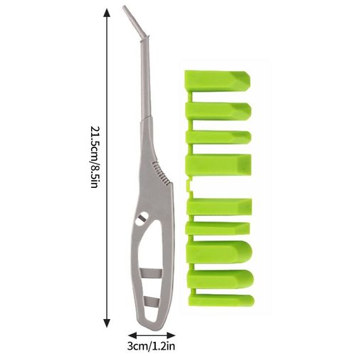 Grattoir D'angle Pour Colle De Verre,Outil De Calfeutrage,Multi-Angle,Mastic,Spatule,Enlever Le Kit De Coulis,Espace De Sol Pour Carrelage Hokitchen - Type 1pc