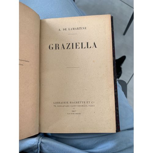 Graziella   de Lamartine  Format Reli 