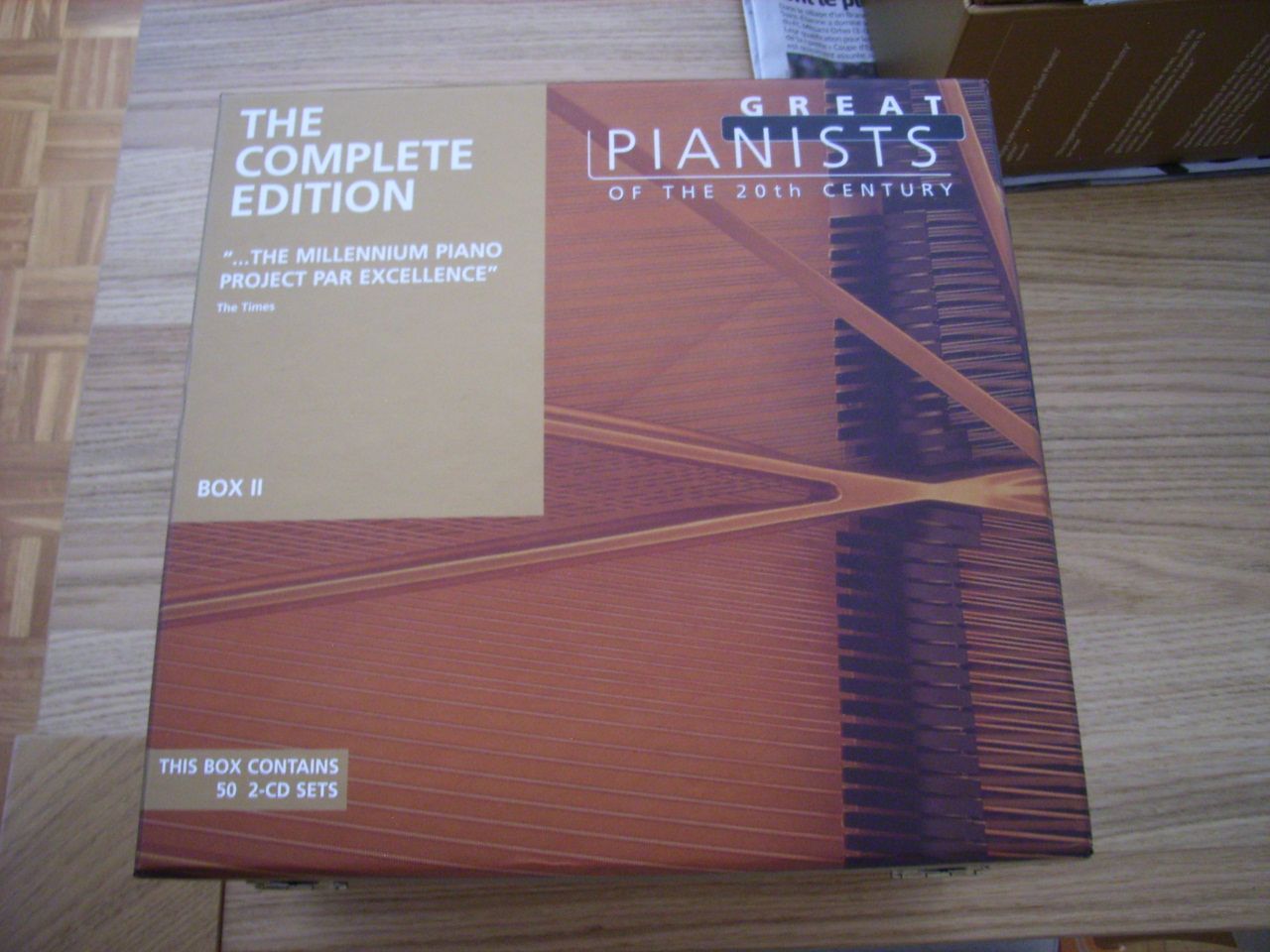 GREAT PIANISTS OF THE 20th CENTURY, THE COMPLETE EDITION BOX