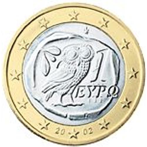 Grce 1 Euro 2002 Avec Lettre S Neuve Unc De Rouleau +++