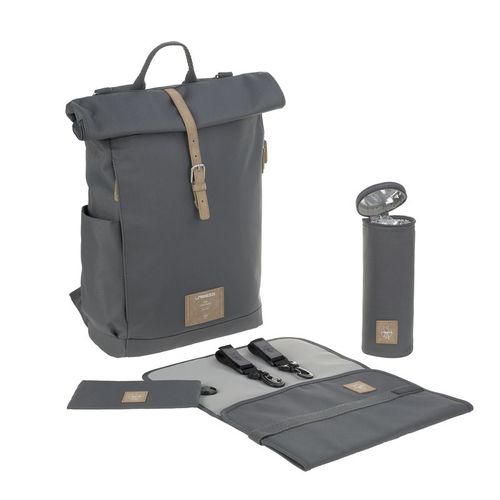 Green Label Sac  Dos Rolltop - Anthracite