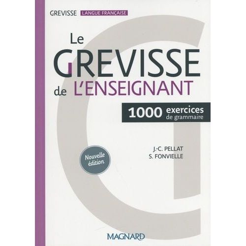 Le Grevisse De L'enseignant - 1000 Exercices De Grammaire    Format Grand Format 