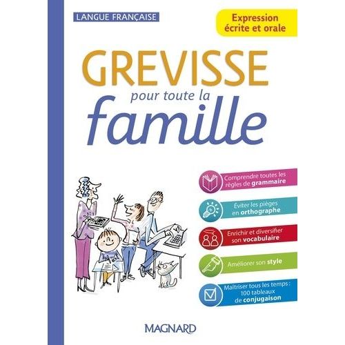 Grevisse Pour Toute La Famille - Expression crite Et Orale    Format Grand Format 