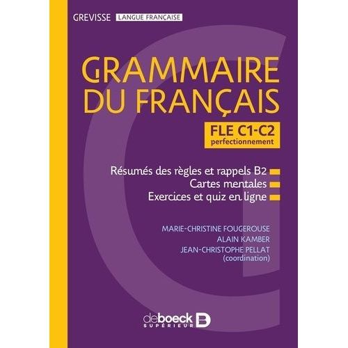 Grammaire Du Franais - Fle C1-C2 Perfectionnement   de Fougerouse Marie-Christine  Format Beau livre 