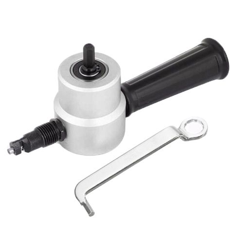 Grignoteuse De Dcoupe De Tle  360 Degrs Avec Tte De Cl lectrique Rotative Pour Le Mtal Domestique, Pices Faciles  Manipuler