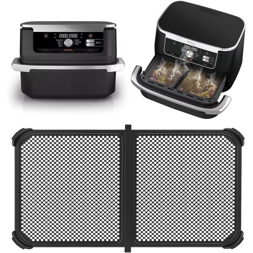 Grille Anti-Projection Pour Air Fryer Ninja 10,4 L Af500Eu, Silicone Rutilisable Et Anti-claboussures, Accessoire Durable Et Facile  Nettoyer Pour Ninja Foodi Flex 10,4 L[KIT6501278]