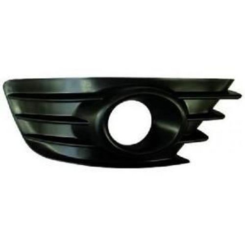 Grille Calandre Droite Pour Citron C4 I Ph.1 2004-2008 Noire, Trou Antibrouillard, Pare Chocs Avant