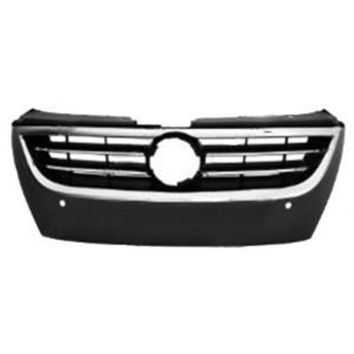 Grille Radiateur Pour Volkswagen Passat Cc 2008-2011, Trous Radar + Supports, Neuve  Peindre