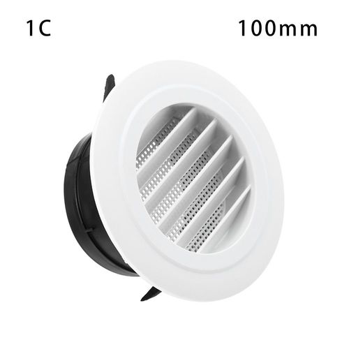 Grilles de Ventilation,4 Types,100mm/150mm,Couvercle d'Aration,Valve d'Extraction en Surpoids,Pices Rondes - Type C-100mm