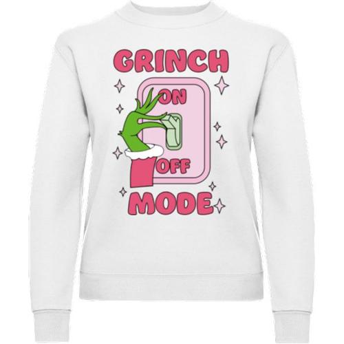Grinch Mode On, Sweatshirt Femme