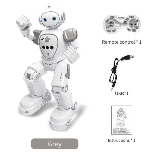 Gris clair - Robot  dtection intelligente R21 RC, programmation CADY WIDA, contrle des gestes, divertissement, cadeau pour enfants