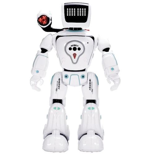 Gris clair - Robot hybride Hydropower  tlcommande intelligente, programmation  une touche, dtection de geste, tir'une boule de canon, jouet RC amusant pour enfants