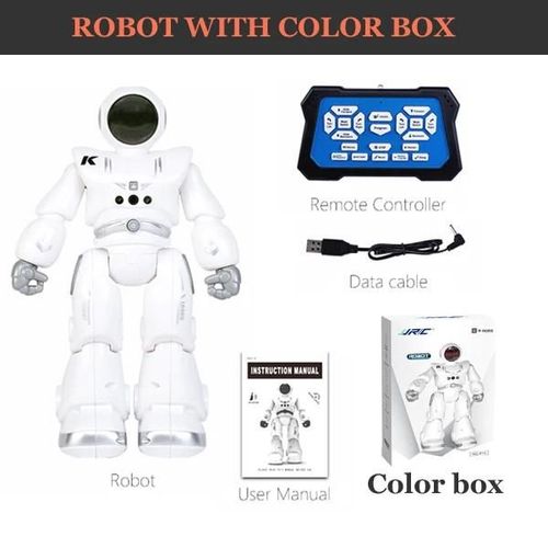 Gris clair - Robot RC Intelligent r8, 2.4G, capteur de geste, programmation intelligente, prsentation automatique, jouets RC, danse, musique, chansons, clairage