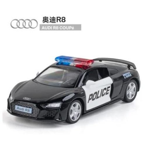 Gris - Nicce  modle de voiture de sport FORD Mustang 1:36, En alliage, Mtal, Jouet, Simulation, Collection, Cadeaux, A192