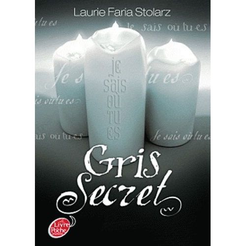 Gris Secret   de Faria Stolarz Laurie  Format Poche 