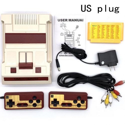 Gris - Super Nouveau 8 Bits Tv Game First Rs-35 Rouge Et Blanc Machine De Jeu 632 Jeu Double Jeu Nostdchir Ic Pour David Carte Machine De Jeu