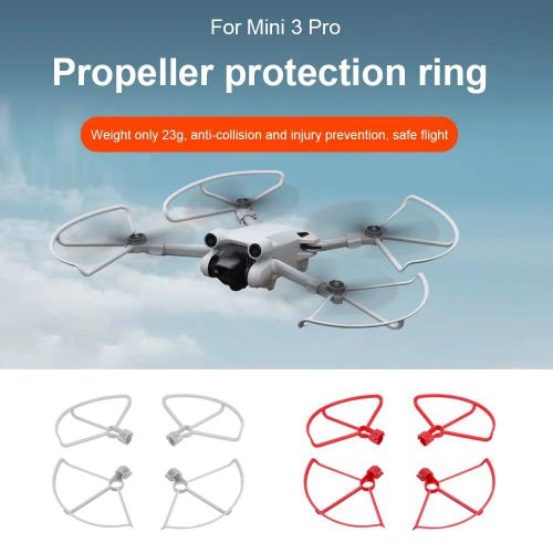 Gris Type1 - Garde D'hlice Pour Drone Dji Mini 3 Pro, Accessoires  Dgagement Rapide, Lame Lgre, Ventilateur D'aile, Couvercle De Protection Du Pare-Chocs