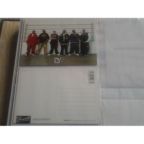 Groupe D 12 , Line Up ,Carte Postale 2004 dition Bravado