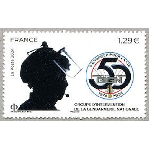 Groupe D'intervention De La Gendarmerie Nationale G.I.G.N. Anne 2024 N 5793 Yvert Et Tellier Luxe