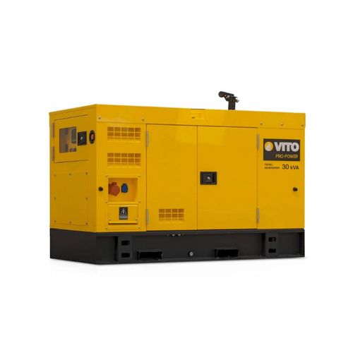 Groupe Electrogne 30kva Diesel Triphase Monophase Avr Ats Demarrage Automatique Autonomie 13h Vito Professional