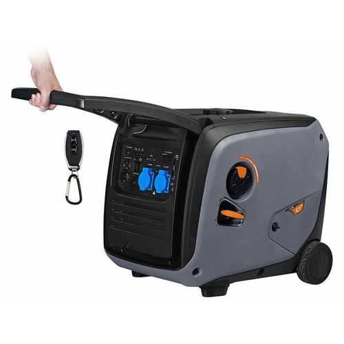 Groupe lectrogne  Essence 3500 W / 2x 230 V Avec Trolley Big-265