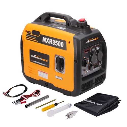 Groupe lectrogne 3300w Inverter  Essence Gnrateur Silencieux Lger 4 Temps Avec Prises Usb Et 230v Secours Pour Les Caravanes De Garage Camping Maxpeedingrods