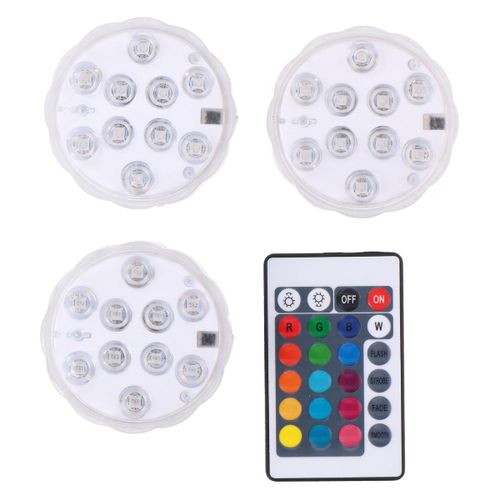 Grundig Lampes Led 3 Pices Ampoule Led Rgb Avec Tlcommande Fonctionne Sur Piles