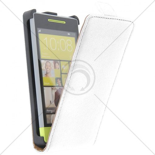 Gt Housse Exclusive  Pour Htc 8s Avec Film Protec. Blanc